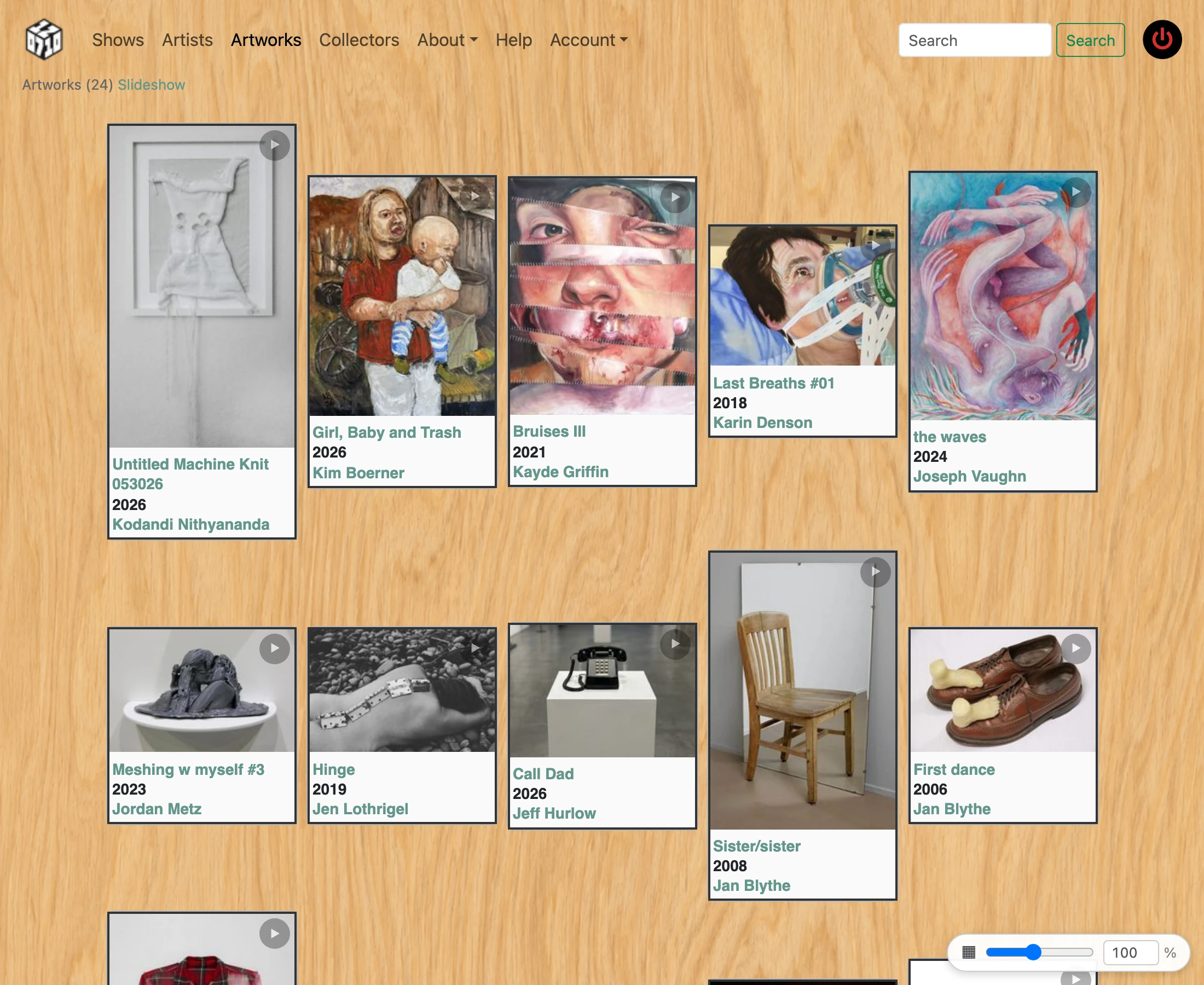Screenshot of step 1: How to adjust card sizes