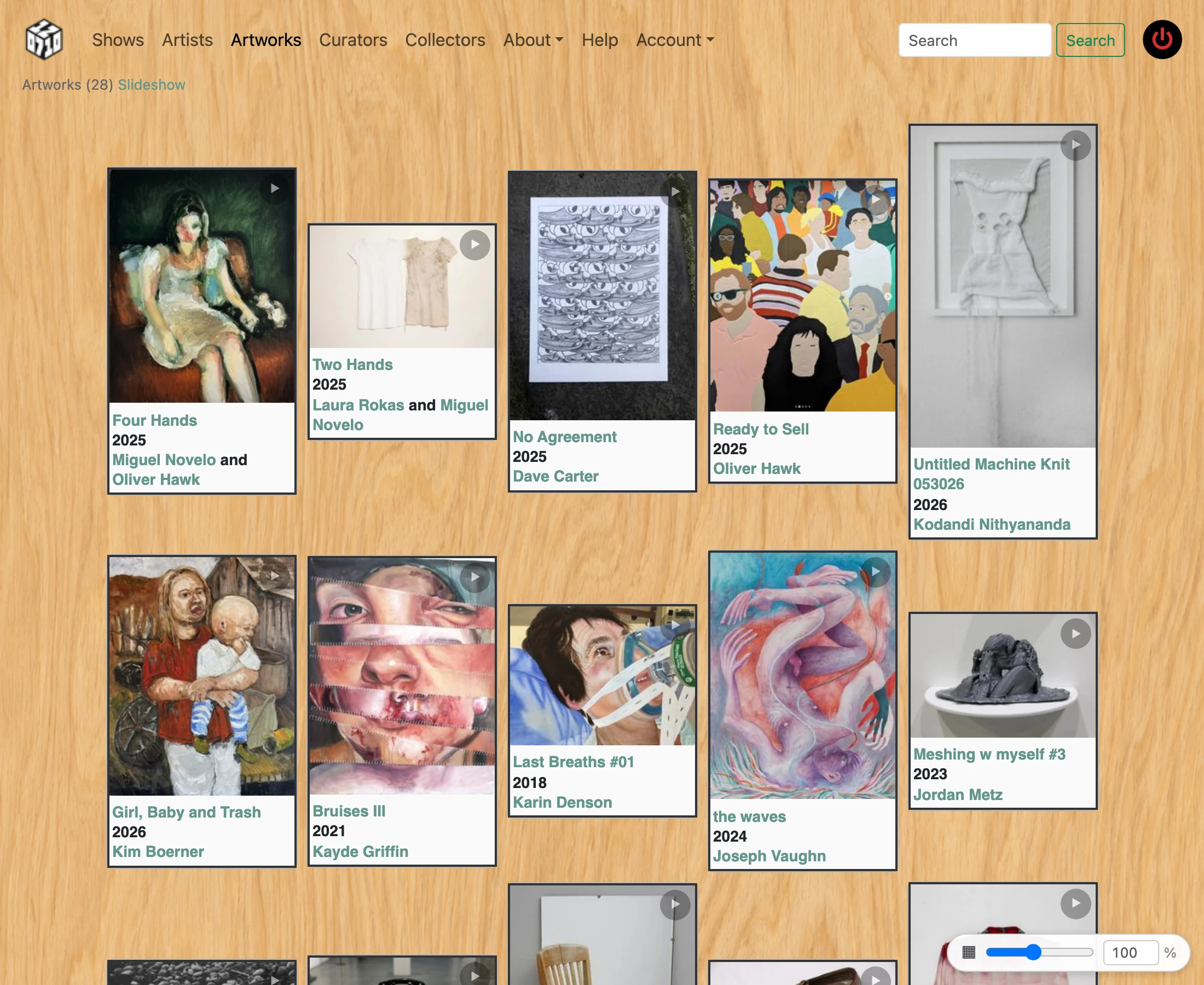 Screenshot of step 1: How to buy a piece of artwork
