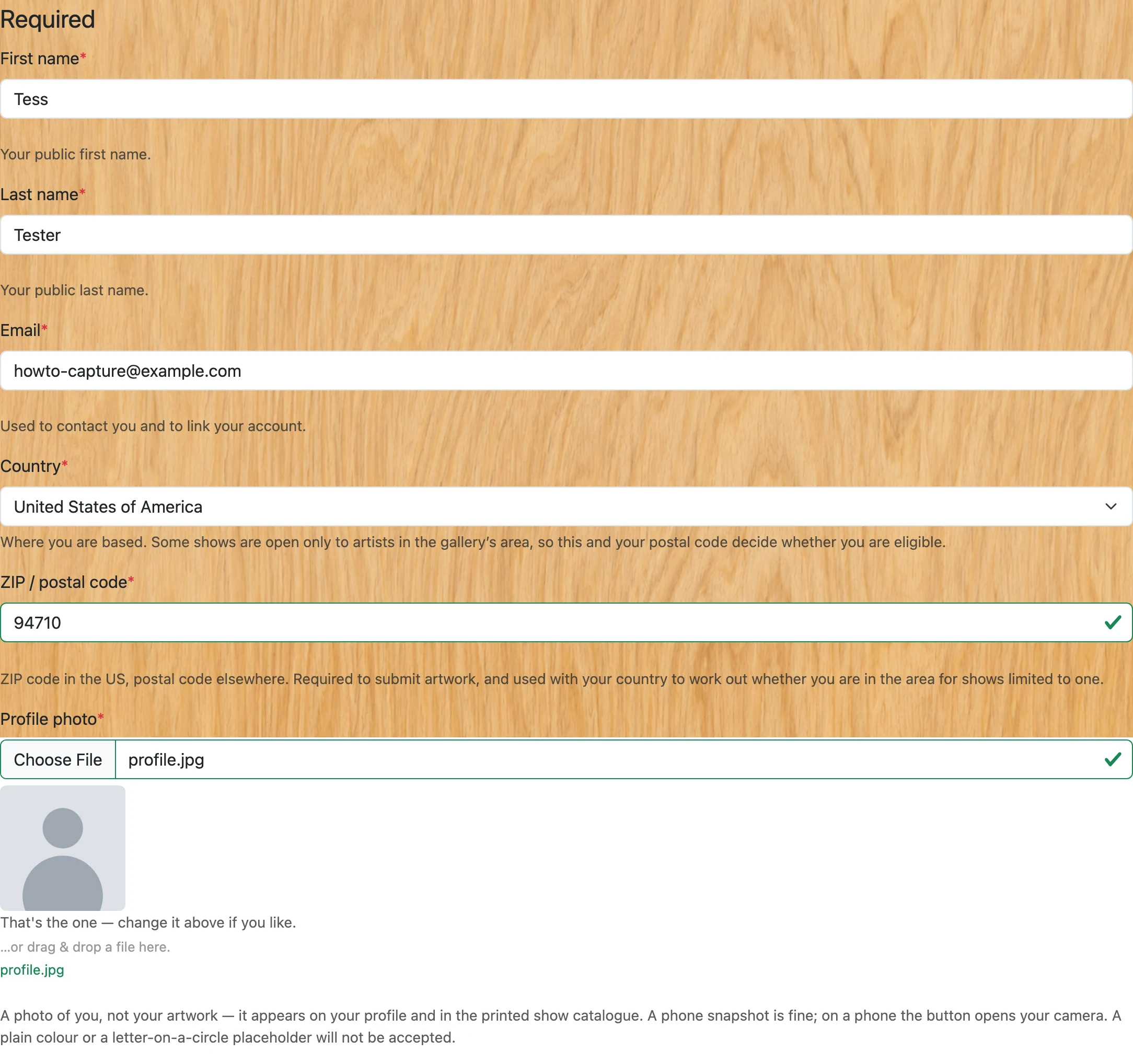 Screenshot of step 5: How to submit artwork to a show (open call or invitation-only)