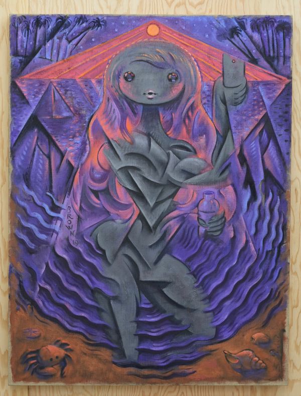Composition in Pink & Purple