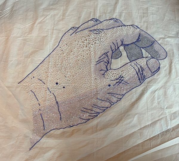 Resting Mom Hand